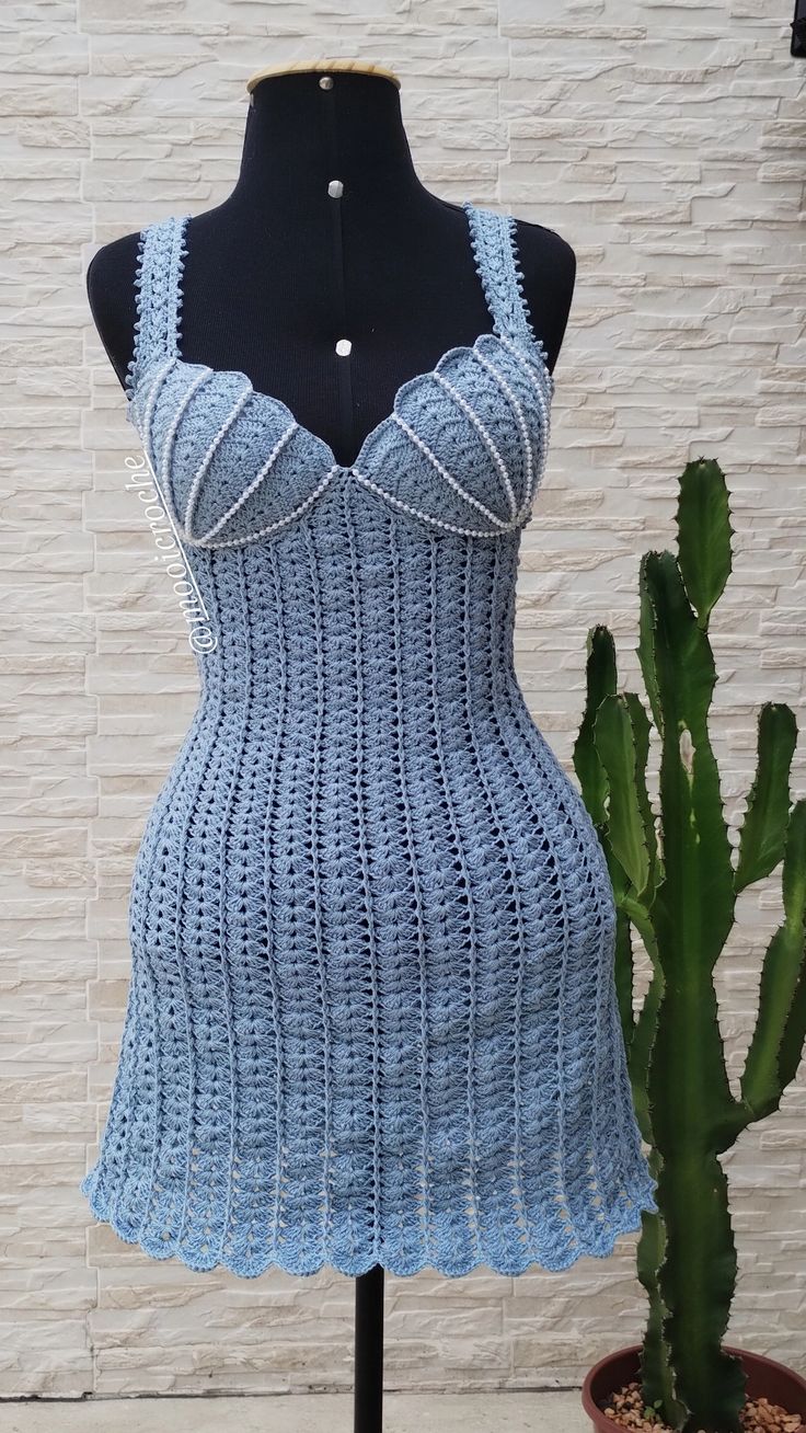 Vestido de crochê 3