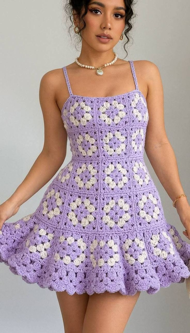 Vestido de crochê 5