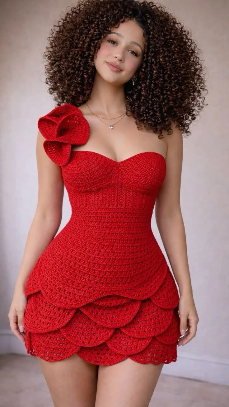Vestido de crochê 6