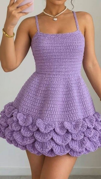 Vestido de crochê 7